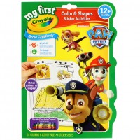 Crayola My First Colour & Activity Book Paw Patrol